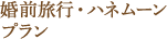 婚前旅行・ハネムーンプラン